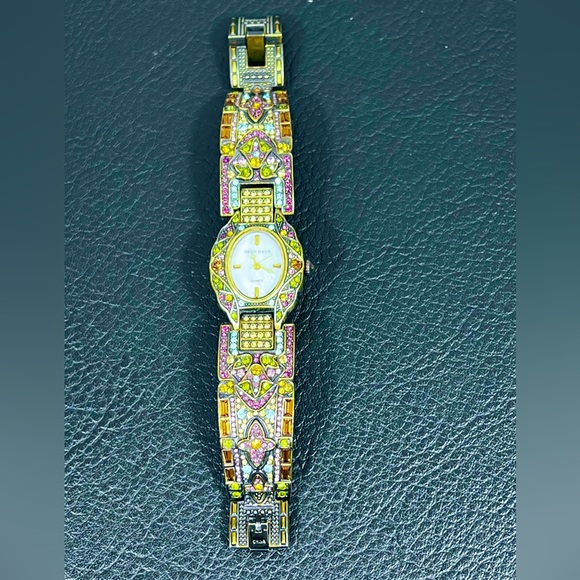 Heidi Daus Swarovski Crystals Vintage Bracelet Watch main image 8